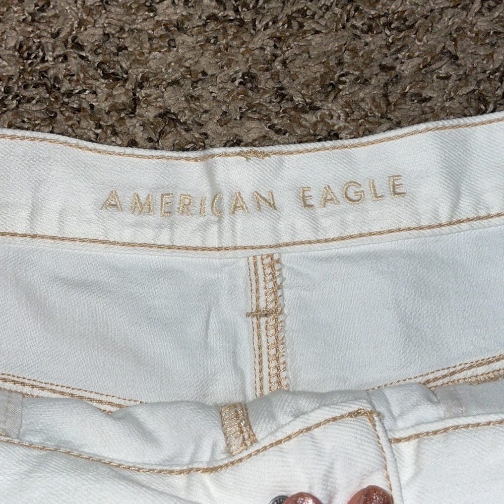 American Eagle 90S Boyfriend Denim Distressed Shorts - Picture 5 of 9